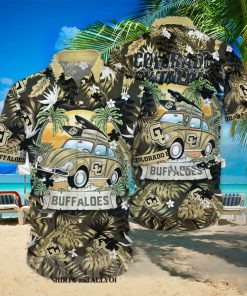 Colorado Buffaloes NCAA Flower 3D All Over Print Hawaiian Shirt