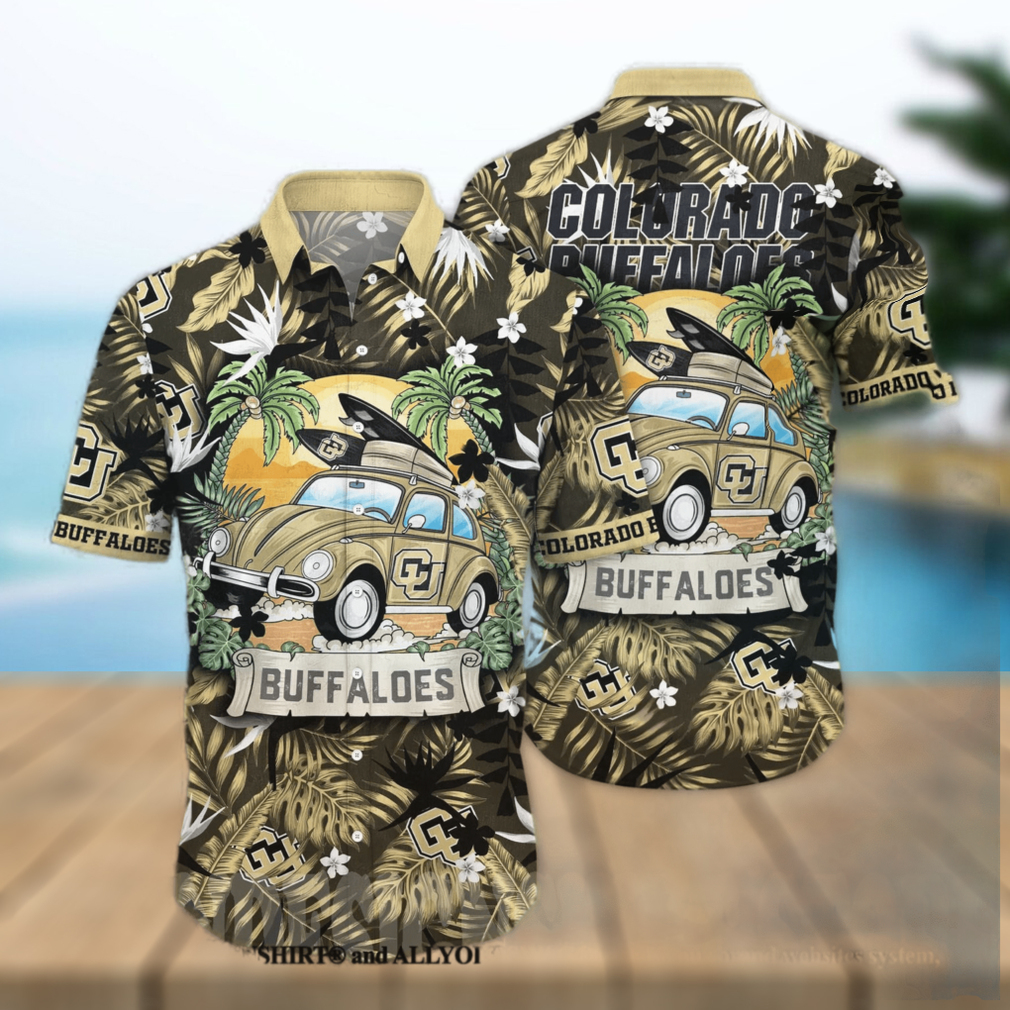 Colorado Buffaloes NCAA Flower 3D All Over Print Hawaiian Shirt Colorado Buffaloes NCAA Flower 3D All Over Print Hawaiian Shirt