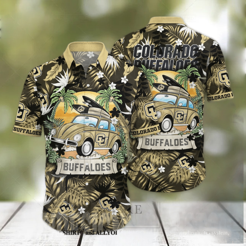 Colorado Buffaloes NCAA Flower 3D All Over Print Hawaiian Shirt Colorado Buffaloes NCAA Flower 3D All Over Print Hawaiian Shirt