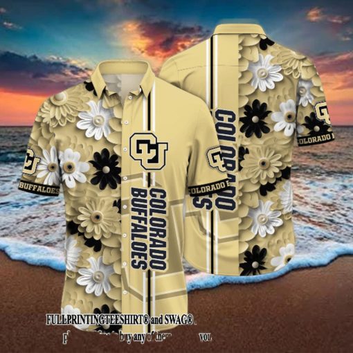 Colorado Buffaloes NCAA Flower New Style Full Print Hawaii Shirt And Tshirt