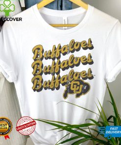 Colorado Buffaloes Original Retro Brand Buffaloes Script Slub T Shirt