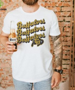 Colorado Buffaloes Original Retro Brand Buffaloes Script Slub T Shirt