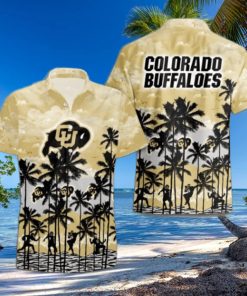 Colorado Buffaloes Palms Tree Hawaiian Shirt