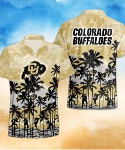 Colorado Buffaloes Palms Tree Hawaiian Shirt