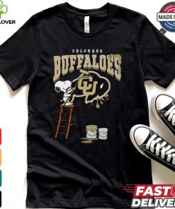 Colorado Buffaloes Snoopy Painting Shirt