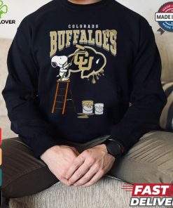 Colorado Buffaloes Snoopy Painting Shirt