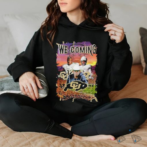 Colorado Buffaloes We Coming 2023 Poster Shirt