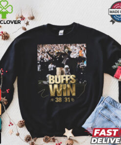 Colorado Buffaloes Win 38 31 Baylor Football 2024 Final Score Shirt