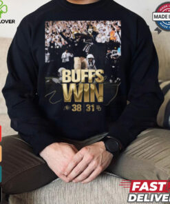 Colorado Buffaloes Win 38 31 Baylor Football 2024 Final Score Shirt