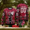 Nfl Kansas City Chiefs The Grinch Santa With Logo Christmas Ugly Sweater
