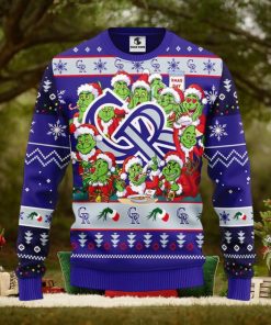 Colorado Rockies 12 Grinch Xmas Day Christmas Ugly Sweater