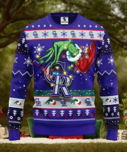 Colorado Rockies Grinch Christmas Ugly Sweater