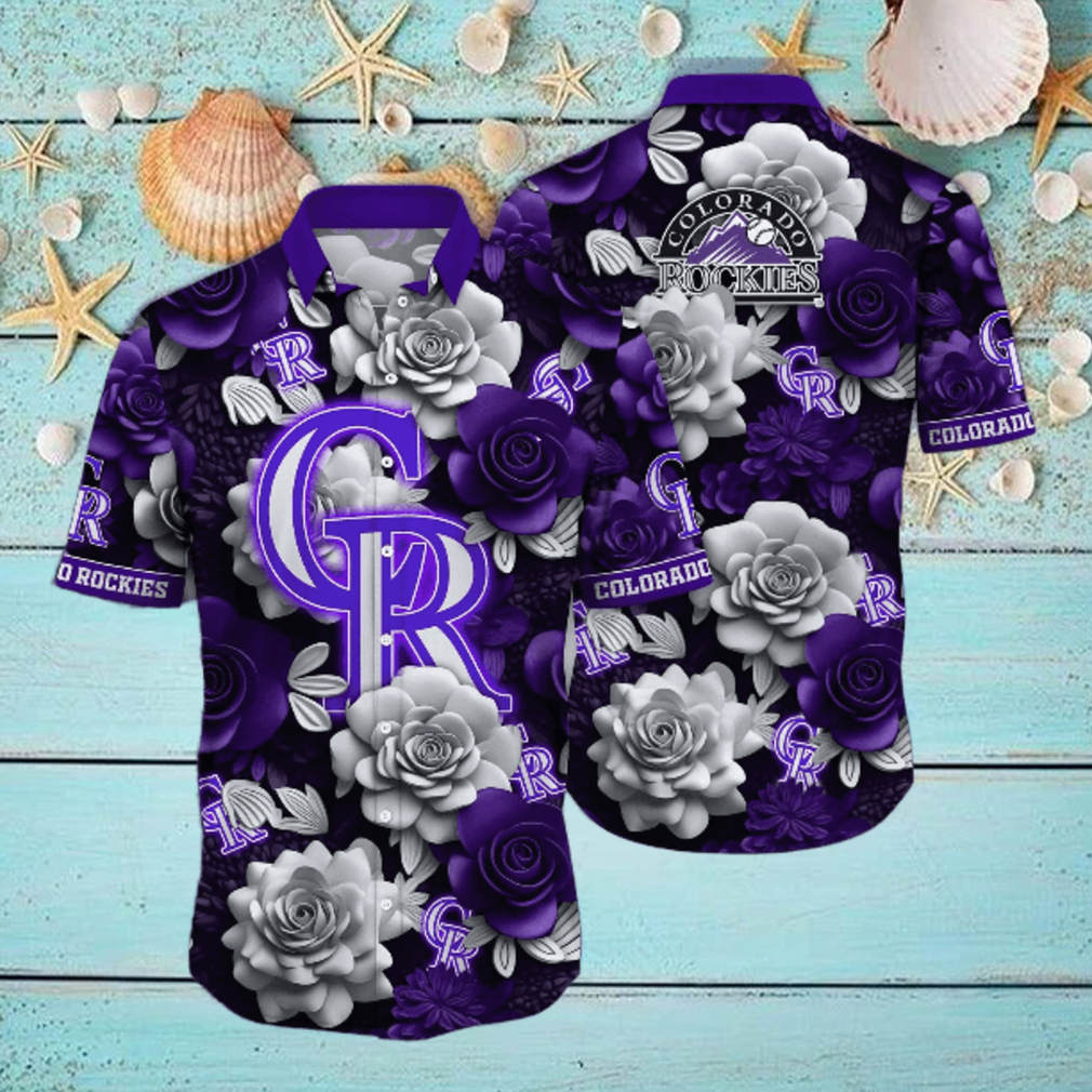 Colorado Rockies MLB Flower Hawaii Shirt And Tshirt For Fans, Summer Football Shirts NA49739 Colorado Rockies MLB Flower Hawaii Shirt And Tshirt For Fans, Summer Football Shirts NA49739