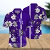 NHL Boston Bruins Hawaiian Shirt White Flower Pattern Summer Gift For Friend