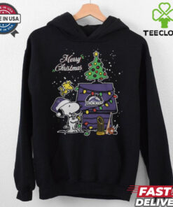 Colorado Rockies Merry Christmas With Snoopy Baby T Shirt