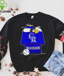 Colorado Rockies Snoopy And Woodstock The Peanuts Baseball shirt