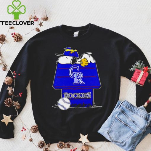 Colorado Rockies Snoopy And Woodstock The Peanuts Baseball shirt
