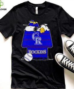 Colorado Rockies Snoopy And Woodstock The Peanuts Baseball shirt