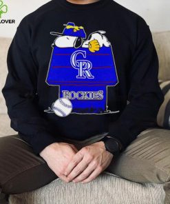 Colorado Rockies Snoopy And Woodstock The Peanuts Baseball shirt