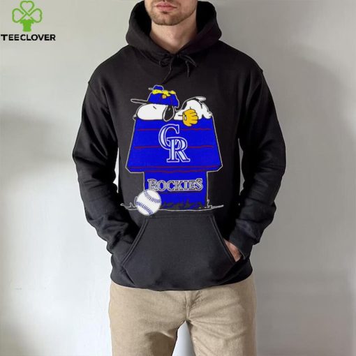 Colorado Rockies Snoopy And Woodstock The Peanuts Baseball shirt