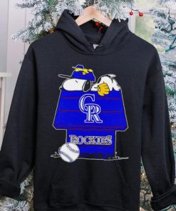 Colorado Rockies Snoopy And Woodstock The Peanuts Baseball shirt
