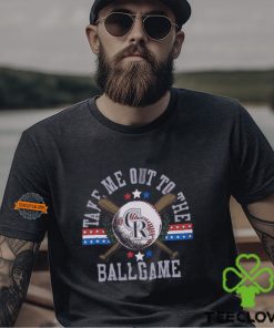 Colorado Rockies Take Me Out To The Ballgame Shirt