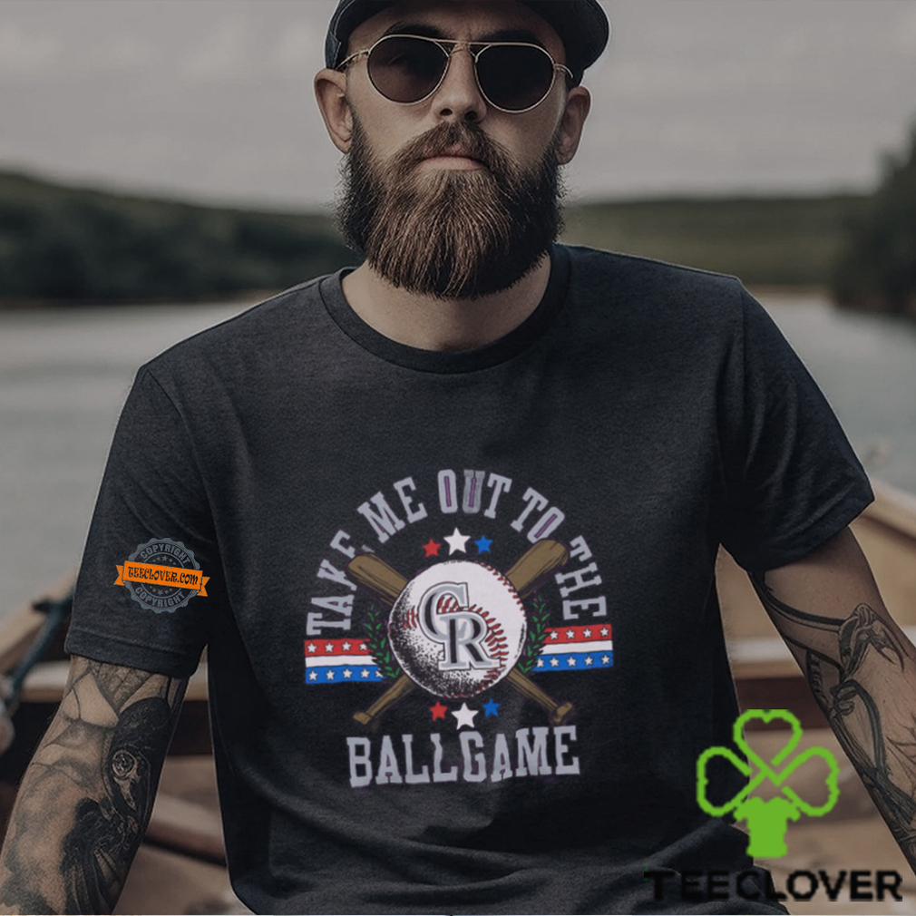 Colorado Rockies Take Me Out To The Ballgame Shirt Colorado Rockies Take Me Out To The Ballgame Shirt