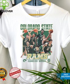 Colorado State NCAA Men's Basketball Official 2023 2024 Post Season T Shirt