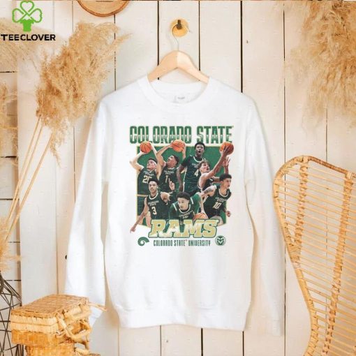 Colorado State NCAA Men’s Basketball Official 2023 2024 Post Season T Shirt