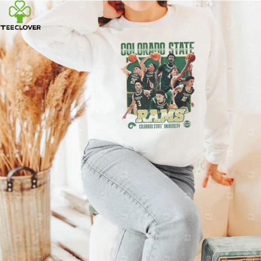 Colorado State NCAA Men’s Basketball Official 2023 2024 Post Season T Shirt