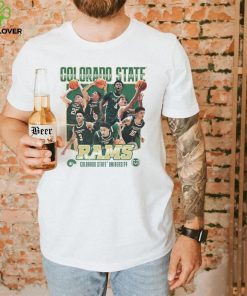 Colorado State NCAA Men's Basketball Official 2023 2024 Post Season T Shirt