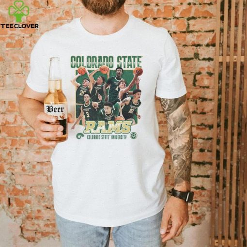 Colorado State NCAA Men’s Basketball Official 2023 2024 Post Season T Shirt