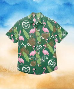 Colorado State Rams Floral Hawaiian Shirt