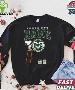 Colorado State Rams Snoopy Painting Shirt 3 Colorado State Rams Snoopy Painting Shirt