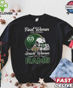 Colorado State Rams x Snoopy Real Women Love Football Smart Women Helmet 2024 Shirt