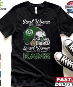 Colorado State Rams x Snoopy Real Women Love Football Smart Women Helmet 2024 Shirt