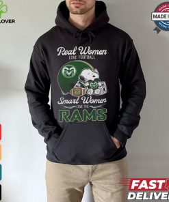 Colorado State Rams x Snoopy Real Women Love Football Smart Women Helmet 2024 Shirt