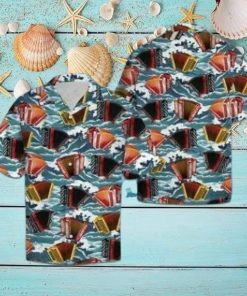 Colorful Accordion Hawaiian Shirts