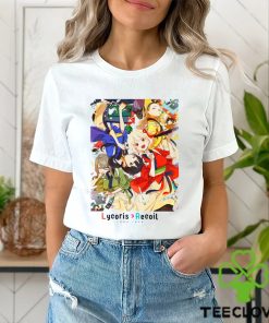 Colorful Art Lycoris Recoil Anime Girl Unisex T Shirt