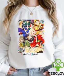 Colorful Art Lycoris Recoil Anime Girl Unisex T Shirt