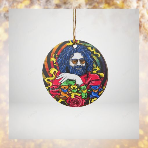 Colorful Bears Round Ornament