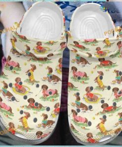 Colorful Dachshunds, Classic Dog Crocs Clogs for Shoe Enthusiasts