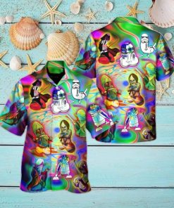 Colorful Funny Star Wars Hawaiian Shirt Unique Gift