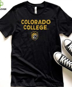 Colosseum Colorado College Tigers Black T Shirt