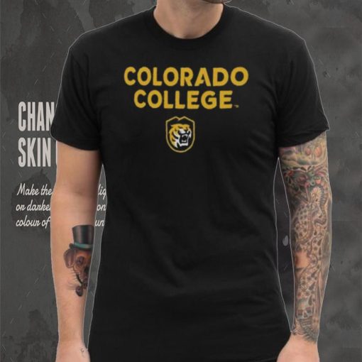 Colosseum Colorado College Tigers Black T Shirt