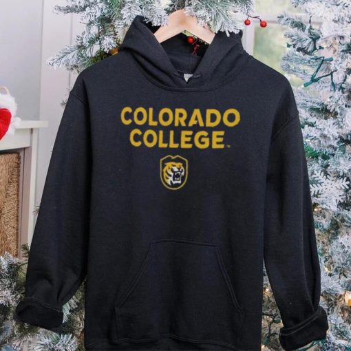 Colosseum Colorado College Tigers Black T Shirt