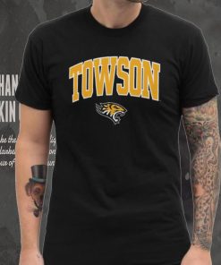 Colosseum Men's Towson Tigers Black T Shirt