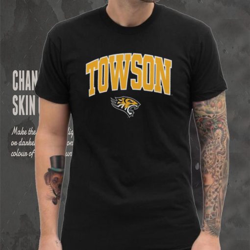 Colosseum Men's Towson Tigers Black T Shirt