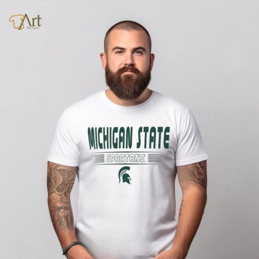 Colosseum Youth Michigan State Spartans White Zach T Shirt