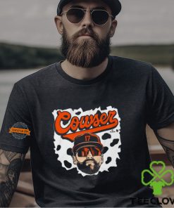 Colton Cowser Baltimore Orioles Cow Swag Head t shirt